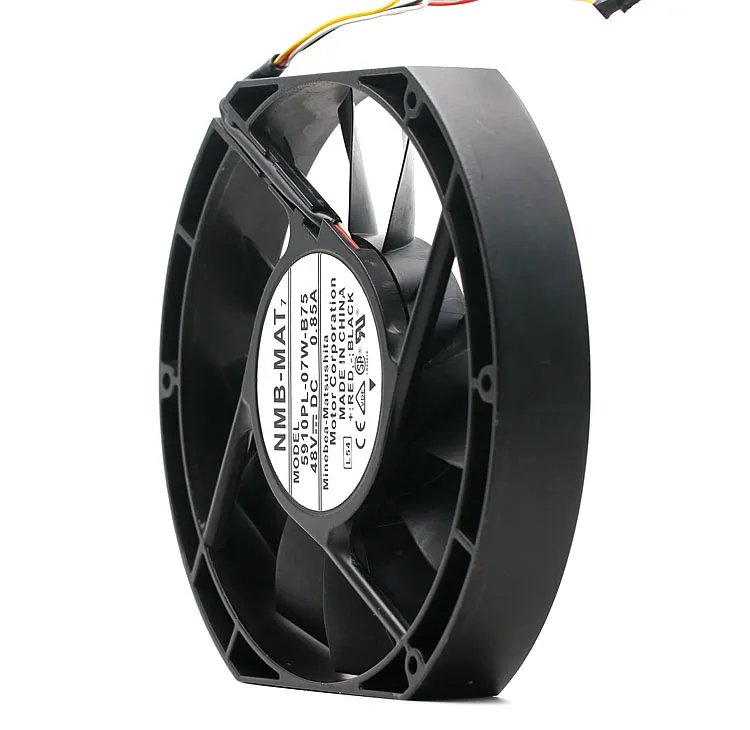 NMB 5910PL-07W-B75 17025 17cm 170mm DC 48V 0.85A slim industrial cabinet cooling fan NMB 5910PL-07W-B75 17025 17cm 170mm DC 48V 0.85A slim industrial cabinet cooling fan