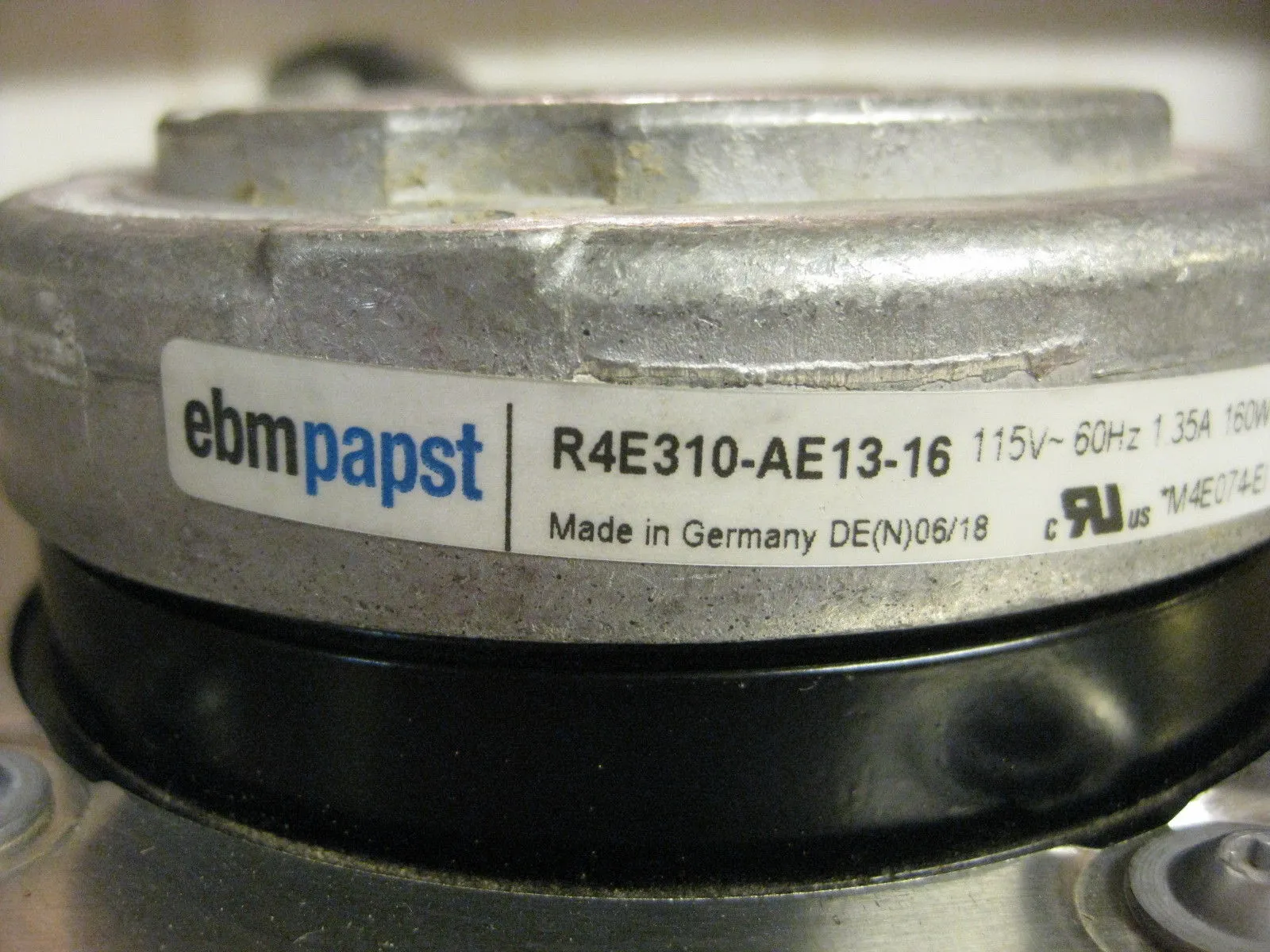 ebm papst R4E310-AE13-16 115VAC Impeller cooling Fan ebm papst R4E310-AE13-16 115VAC Impeller cooling Fan