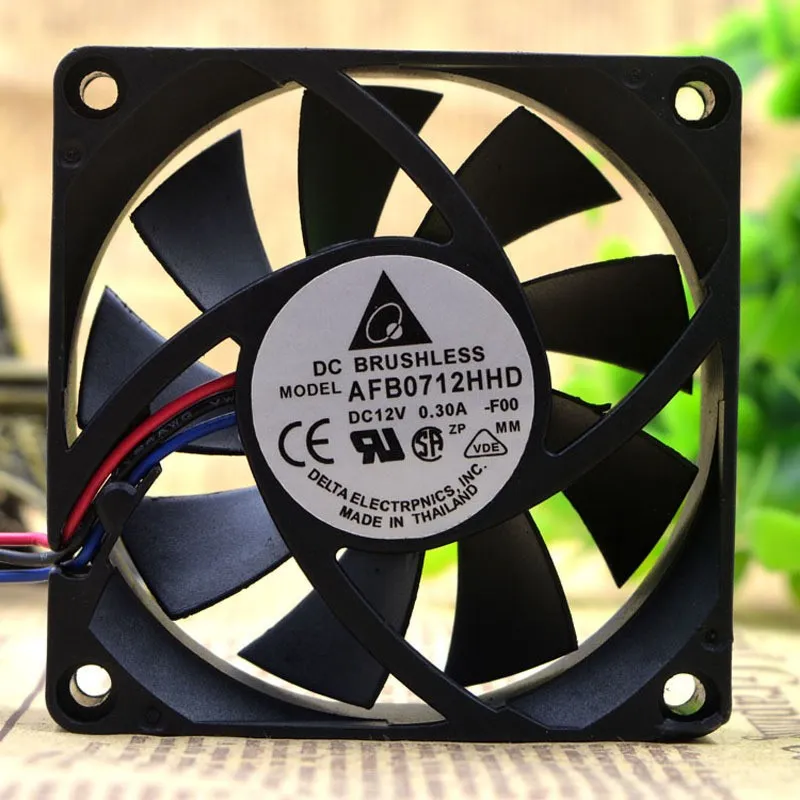 Delta AFB0712HHD DC12V 0.3A Server Inverter Industrial Axial Cooling Fan Delta AFB0712HHD DC12V 0.3A Server Inverter Industrial Axial Cooling Fan