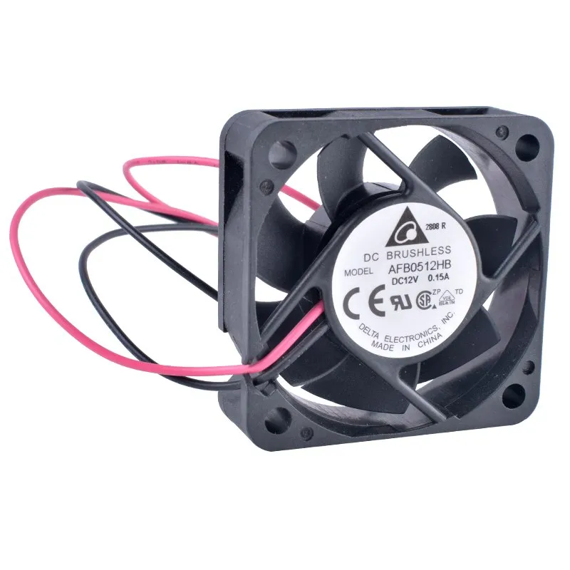 DELTA AFB0512HB 5cm 50mm 12V 0.15A Double ball bearing large air volume cooling fan DELTA AFB0512HB 5cm 50mm 12V 0.15A Double ball bearing large air volume cooling fan