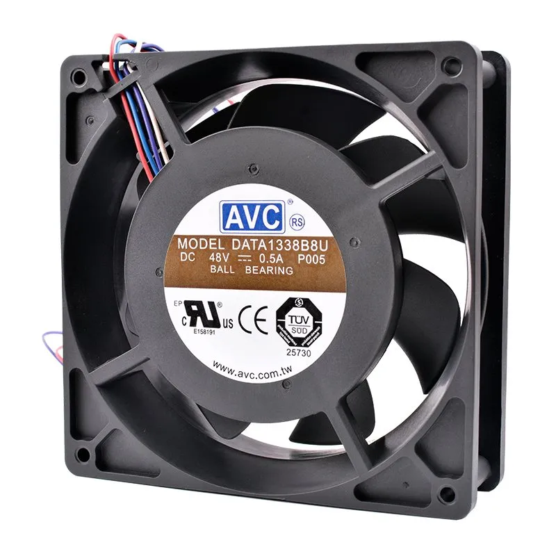 AVC DATA1338B8U DC 48V 0.50A high-end server cooling fan AVC DATA1338B8U DC 48V 0.50A high-end server cooling fan