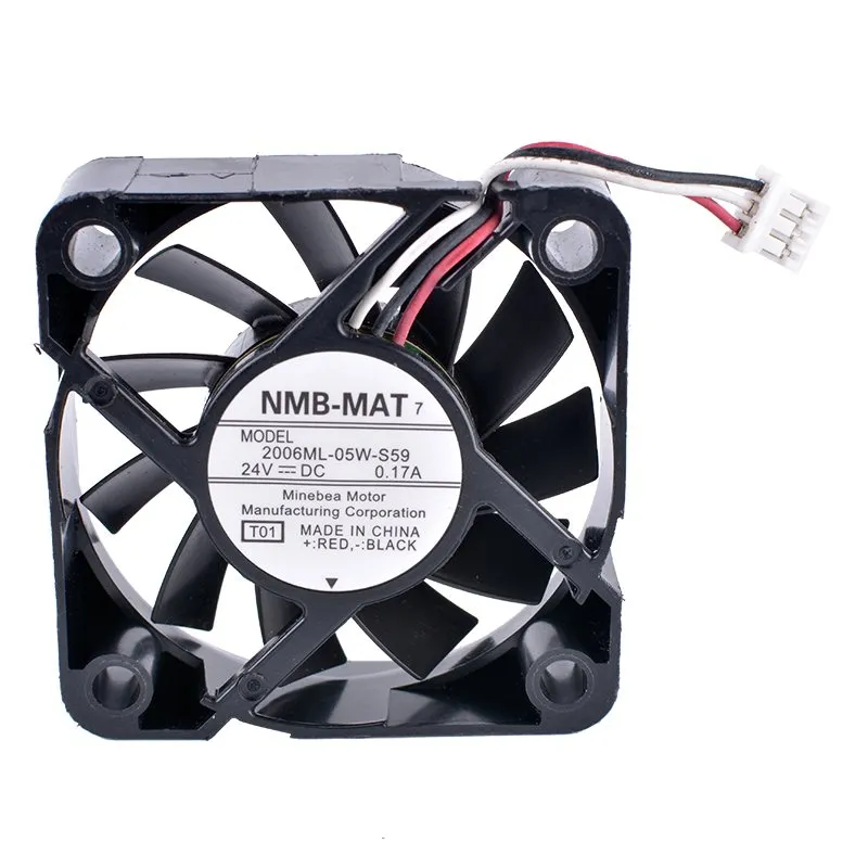 NMB 2006ML-05W-S59 24V 0.17A 3 line inverter industrial cooling fan NMB 2006ML-05W-S59 24V 0.17A 3 line inverter industrial cooling fan
