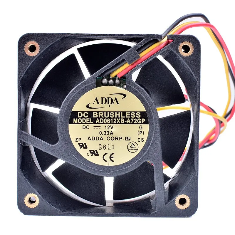 ADDA AD0612XB-A72GP DC12V 0.33A DC Brushless fan ADDA AD0612XB-A72GP DC12V 0.33A DC Brushless fan