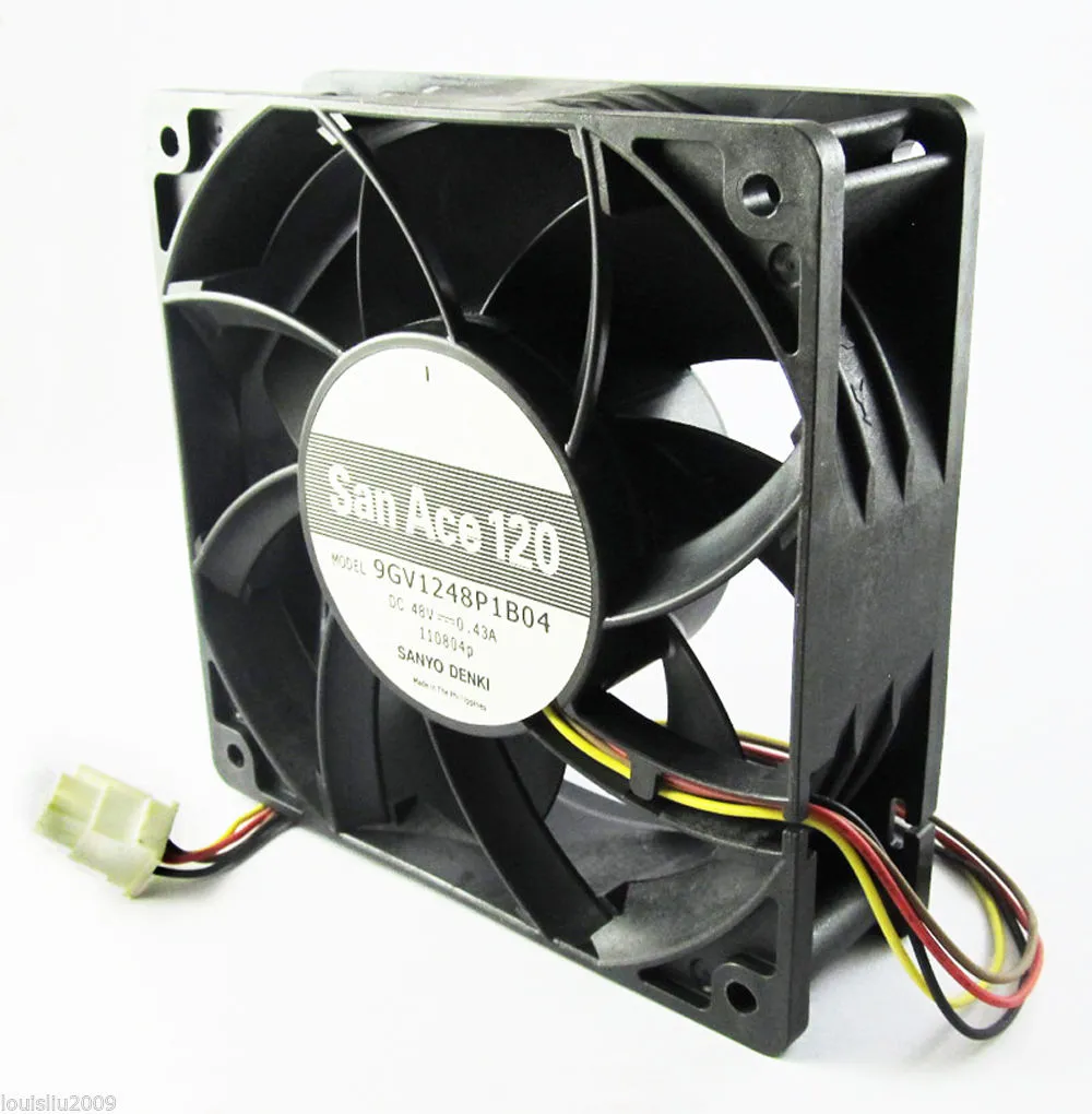 SANYO 9GV1248P1B04 12cm 48V 0.43A Cooling fan SANYO 9GV1248P1B04 12cm 48V 0.43A Cooling fan