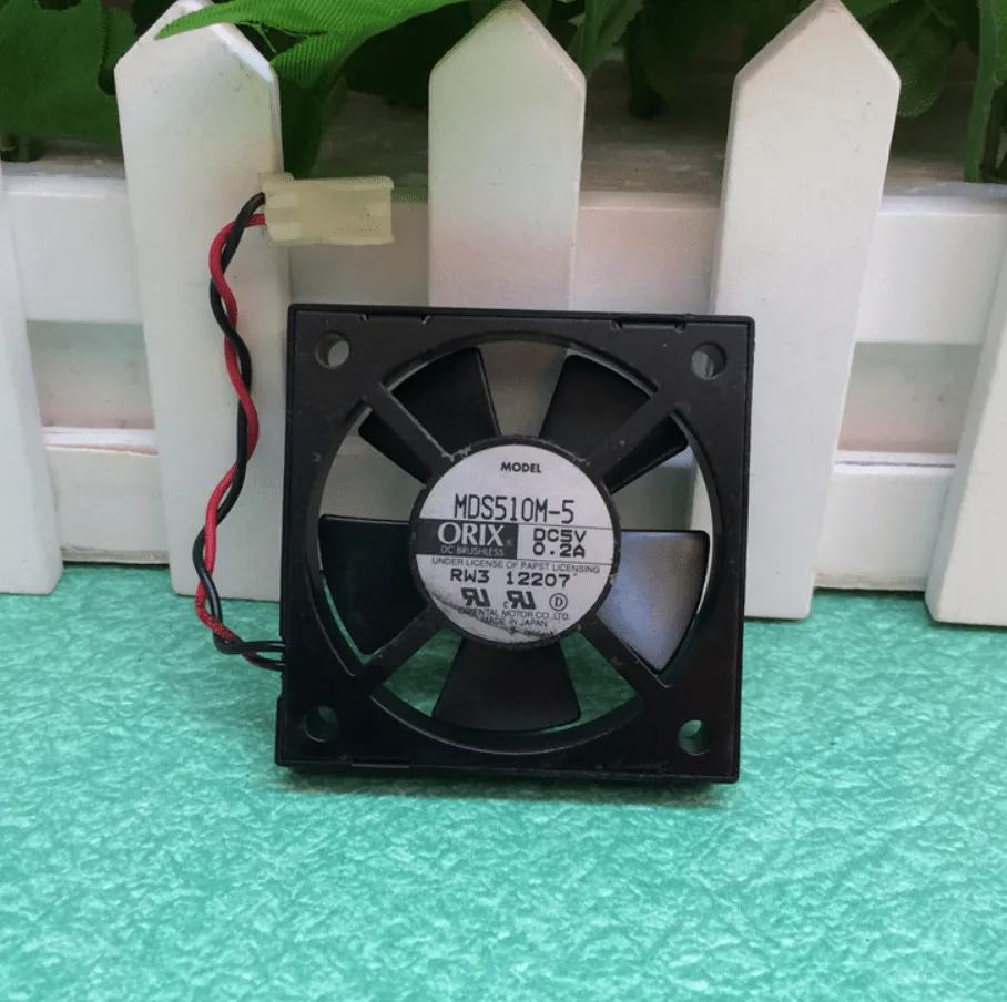 ORIX MDS510M-5-F4 5V 0.2A 2wire ball cooling fan ORIX MDS510M-5-F4 5V 0.2A 2wire ball cooling fan