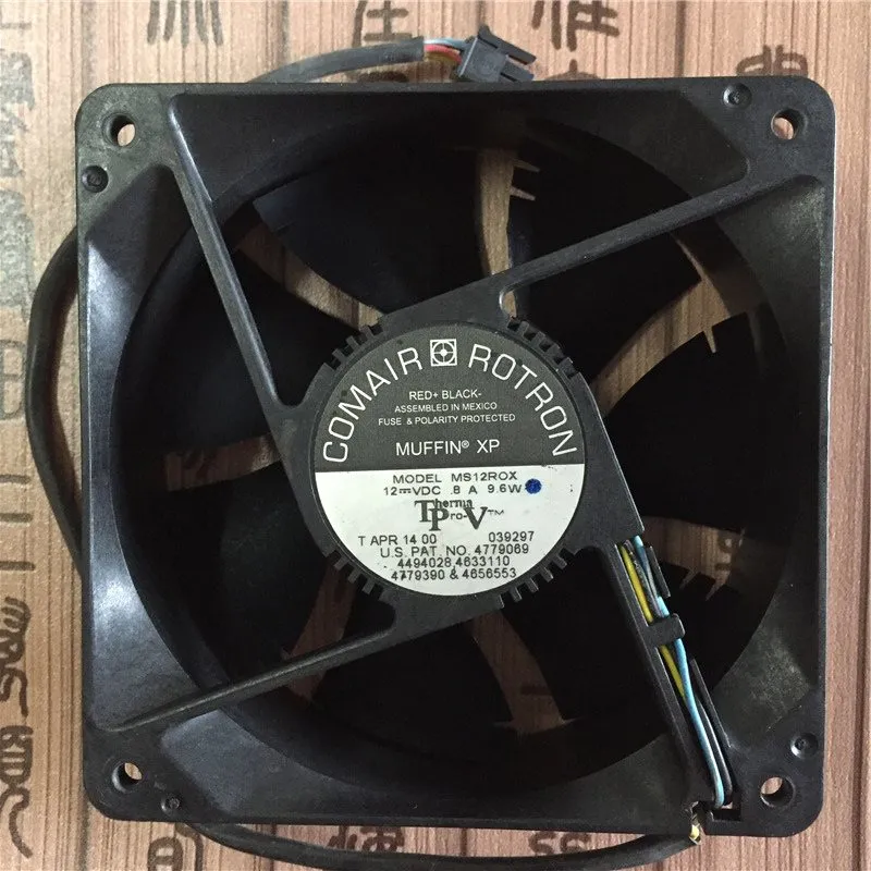 Comair Rotron MS12ROX DC 12V 0.8A 9.6W 4-wire Server Round Fan Comair Rotron MS12ROX DC 12V 0.8A 9.6W 4-wire Server Round Fan