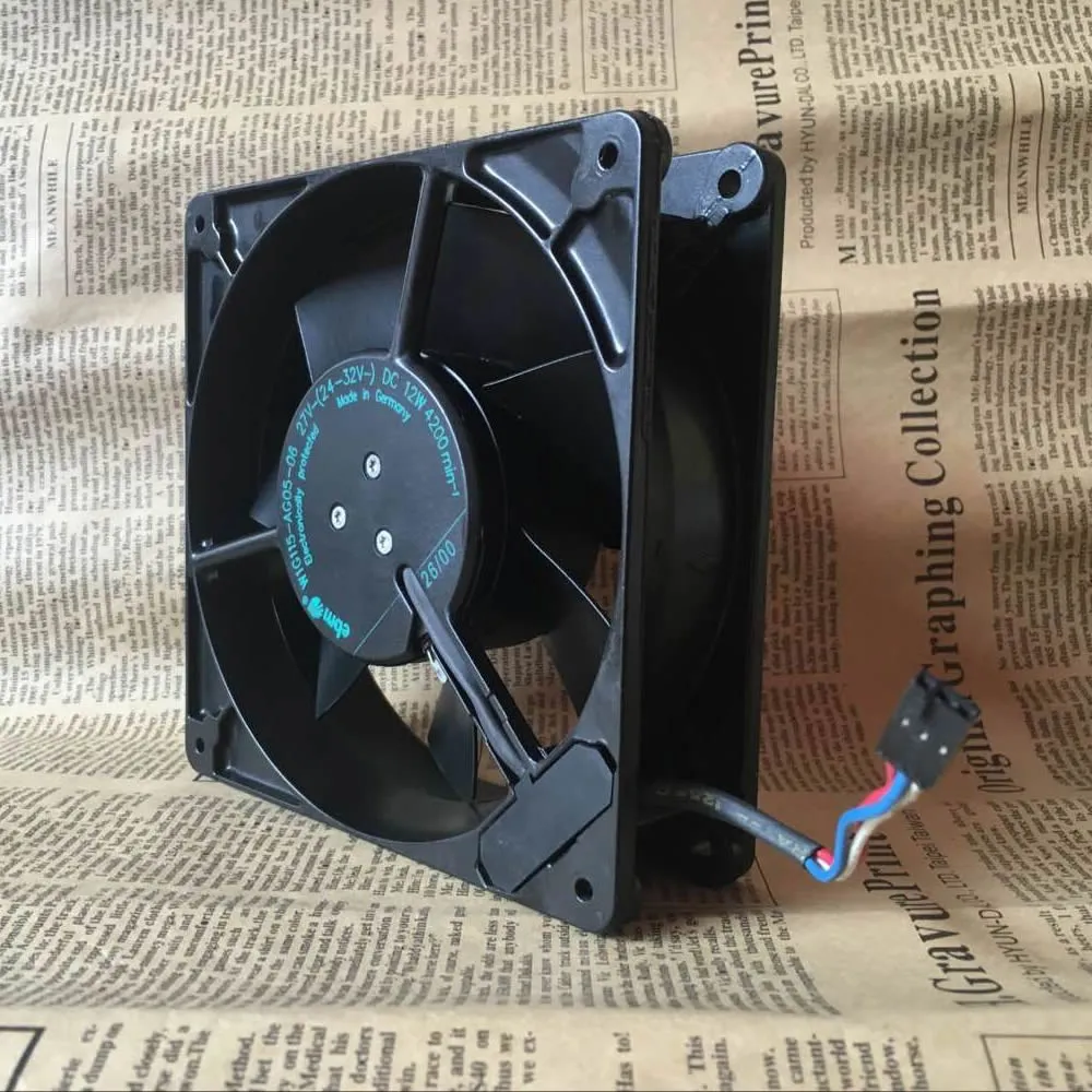 ebmpapst W1G115-AG05-06 27V DC 12W cooling fan ebmpapst W1G115-AG05-06 27V DC 12W cooling fan