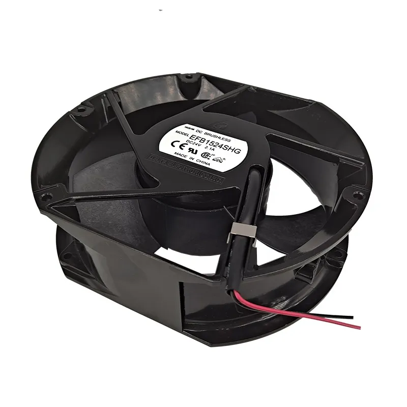 Delta EFB1524SHG 17CM 24V 2.10A 3-wire cooling fan Delta EFB1524SHG 17CM 24V 2.10A 3-wire cooling fan