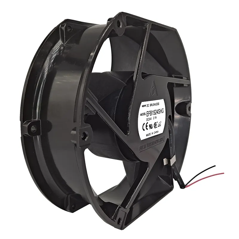 Delta EFB1524SHG 17CM 24V 2.10A 3-wire cooling fan Delta EFB1524SHG 17CM 24V 2.10A 3-wire cooling fan