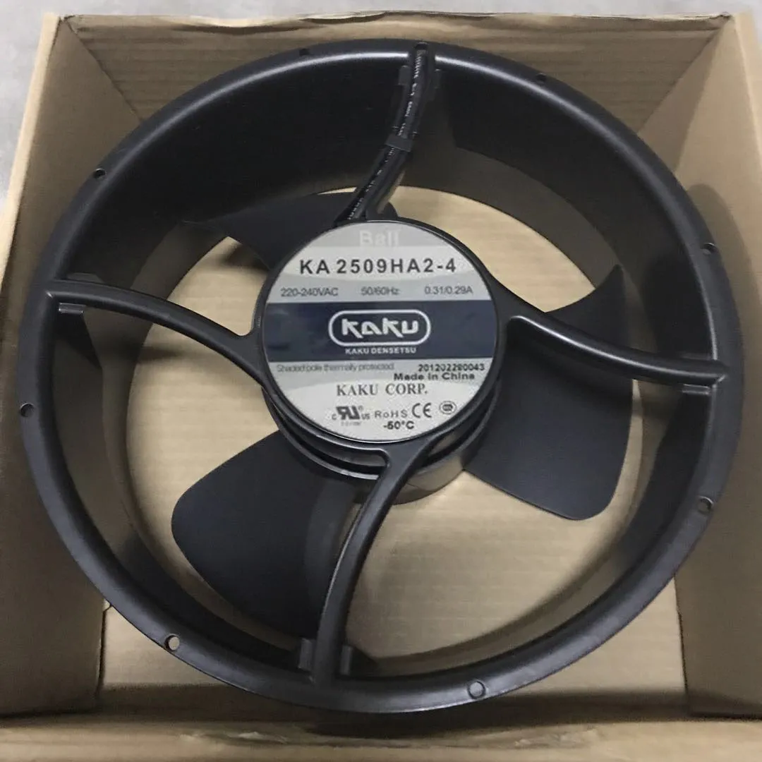 KAKU KA2509HA2-2 KA2509HA2-4 25489 220V High temperature resistant fan KAKU KA2509HA2-2 KA2509HA2-4 25489 220V High temperature resistant fan