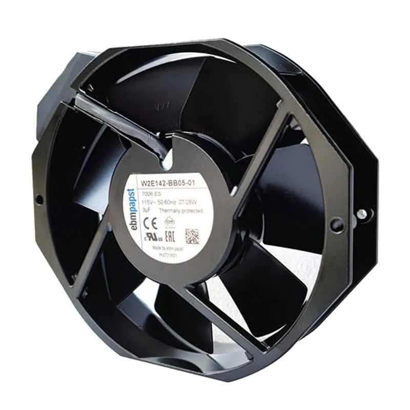EBM W2E142-BB05-01 115V 25W 17CM all-metal high temperature fan EBM W2E142-BB05-01 115V 25W 17CM all-metal high temperature fan
