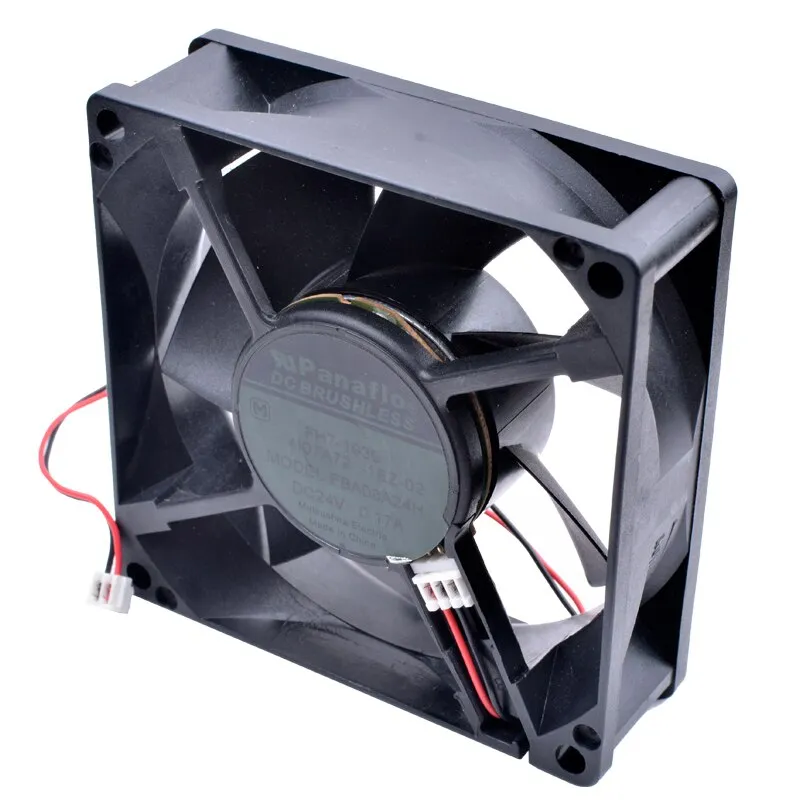 Panaflo FBA08A24H DC24V 0.17A inverter power supply silent cooling fan Panaflo FBA08A24H DC24V 0.17A inverter power supply silent cooling fan