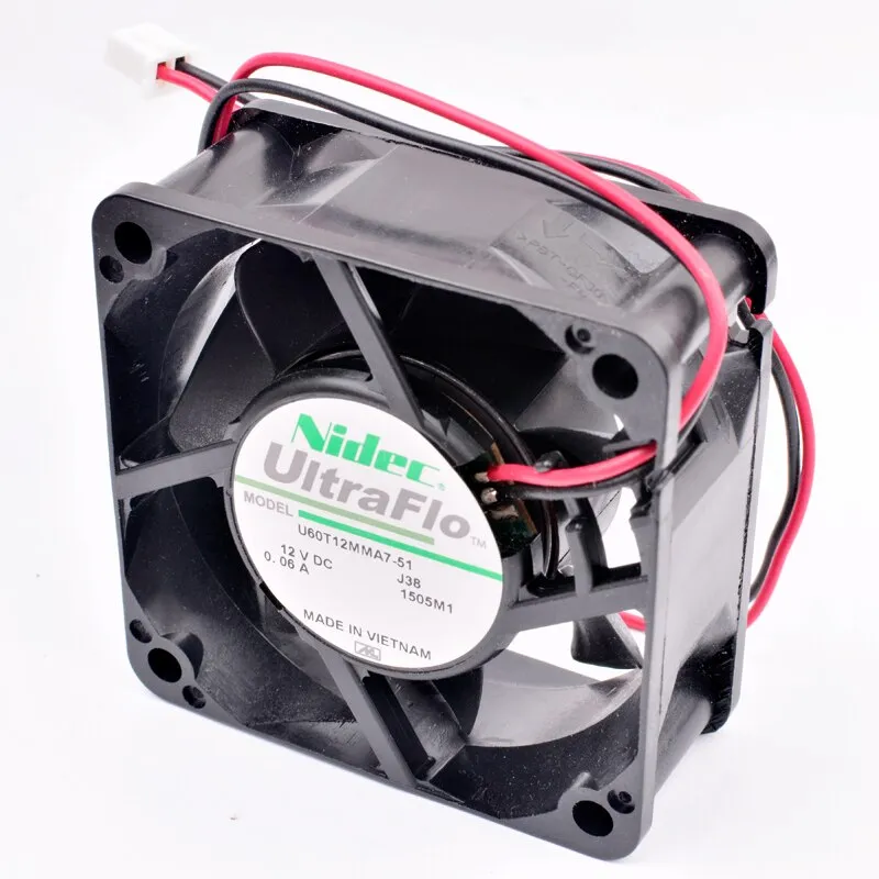 Nidec U60T12MMA7-51 DC12V 0.06A quiet cooling fan Nidec U60T12MMA7-51 DC12V 0.06A quiet cooling fan