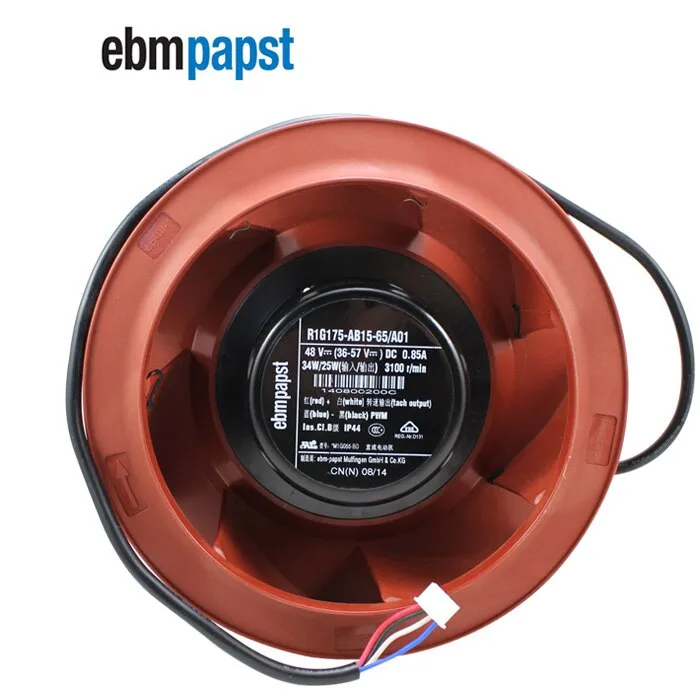 EBM R1G175-AB15-65/A01 DC48V 0.85A air purifier centrifugal fan EBM R1G175-AB15-65/A01 DC48V 0.85A air purifier centrifugal fan