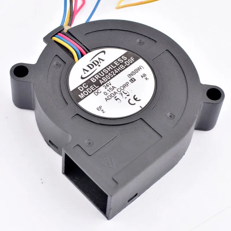 ADDA AB0524HB-D0F DC24V 0.15A 4-wires pwm blower inverter fan ADDA AB0524HB-D0F DC24V 0.15A 4-wires pwm blower inverter fan