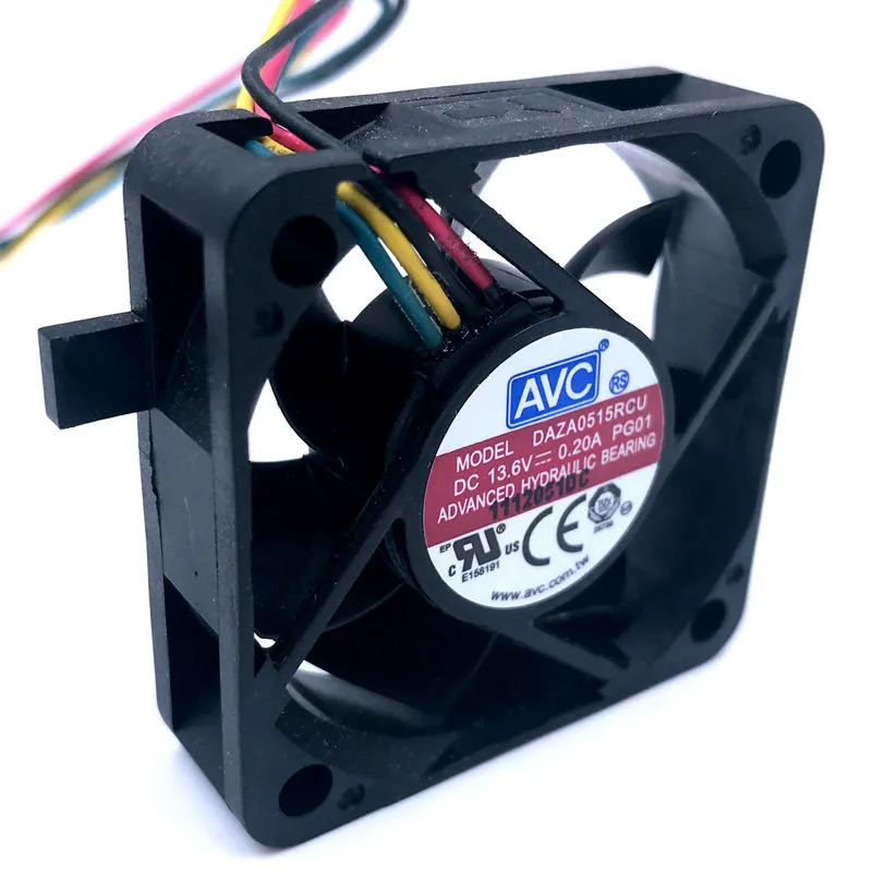 AVC DAZA0515RCU 5CM DC 13.6V 0.20A waterproof cooling fan AVC DAZA0515RCU 5CM DC 13.6V 0.20A waterproof cooling fan