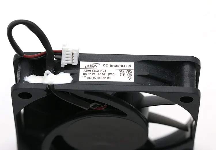 ADDA AD0612LX-H93 DC12V 0.13A 6CM projector cooling fan ADDA AD0612LX-H93 DC12V 0.13A 6CM projector cooling fan