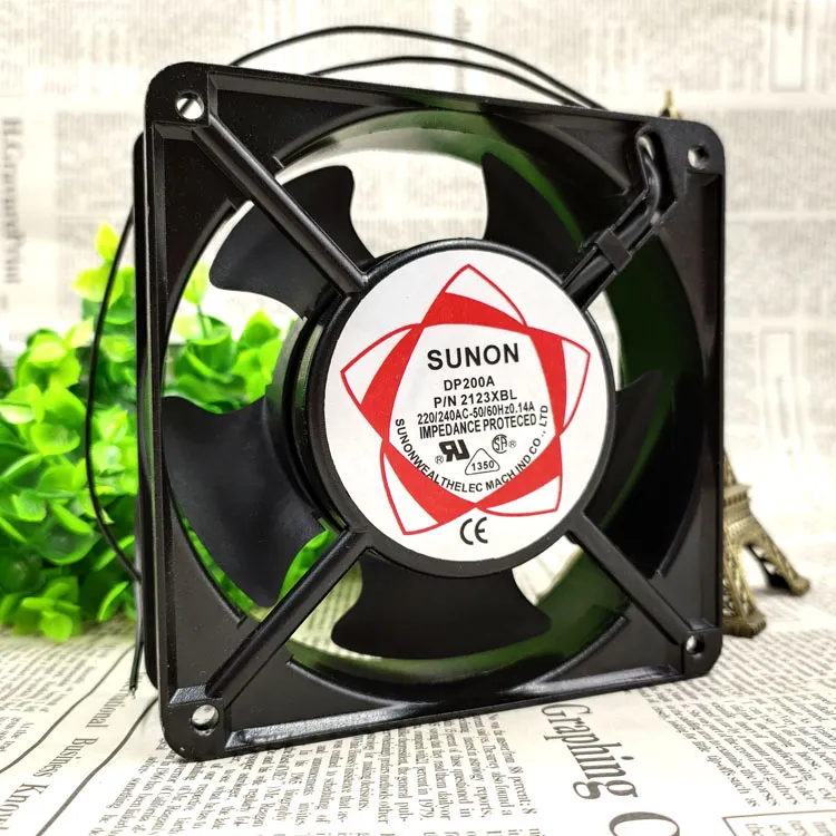 SUNON DP200A 2123XBL 220/240AVC 0.14A 2PIN cooling fan SUNON DP200A 2123XBL 220/240AVC 0.14A 2PIN cooling fan