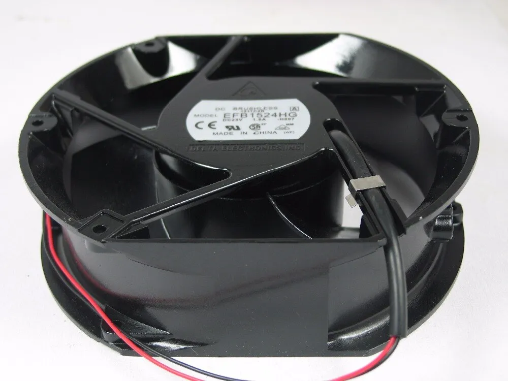 Delta EFB1524HG DC24V 1.0A 172mm Cooling Fan Delta EFB1524HG DC24V 1.0A 172mm Cooling Fan