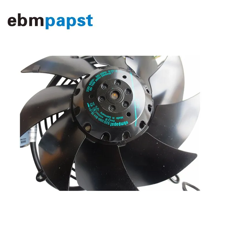 ebm S2D200-BH18-01 200mm 0.17A 68w 400V axial cooling fan ebm S2D200-BH18-01 200mm 0.17A 68w 400V axial cooling fan