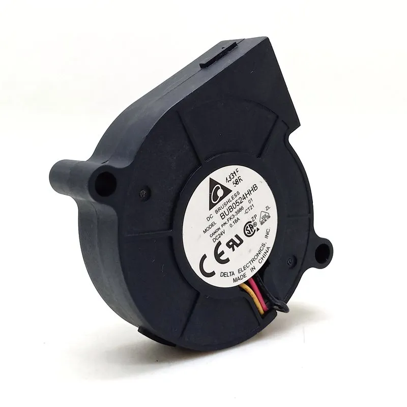 Delta BUB0524HHB 24V 0.18A 3-line 3D printer blower Turbine cooling fan Delta BUB0524HHB 24V 0.18A 3-line 3D printer blower Turbine cooling fan