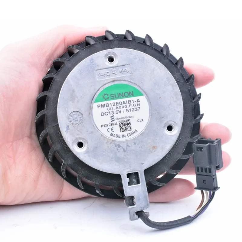 SUNON PMB12E0AIB1-A 13.5V Turbo cooling fan for car seat ventilation system SUNON PMB12E0AIB1-A 13.5V Turbo cooling fan for car seat ventilation system