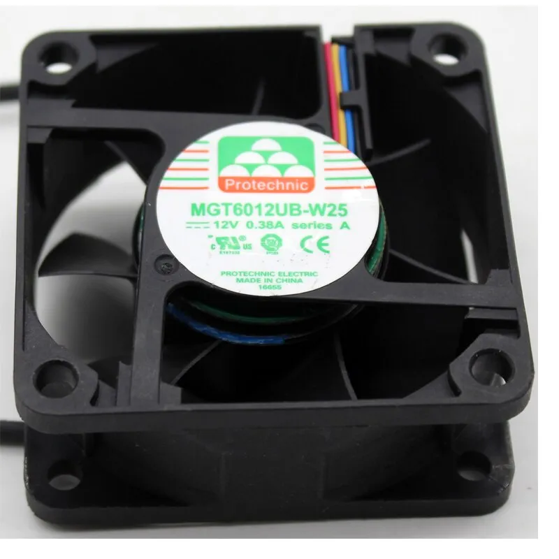 MGT6012UB-W25 6cm DC12V 0.38A 4-lines chassis server cooling fan MGT6012UB-W25 6cm DC12V 0.38A 4-lines chassis server cooling fan