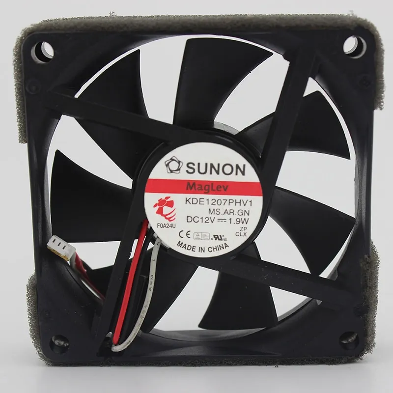 sunon KDE1207PHV1 MS.AR.GN DC12V 1.9W 3-wire cooling fan sunon KDE1207PHV1 MS.AR.GN DC12V 1.9W 3-wire cooling fan