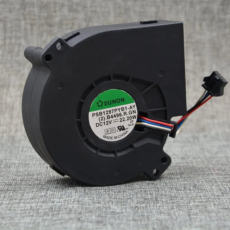 Sunon PSB1297PYB1-AY DC12V 22W Cisco 9CM Turbofan Centrifugal Blower fan Sunon PSB1297PYB1-AY DC12V 22W Cisco 9CM Turbofan Centrifugal Blower fan