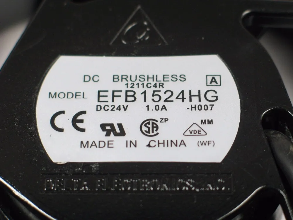 Delta EFB1524HG DC24V 1.0A 172mm Cooling Fan Delta EFB1524HG DC24V 1.0A 172mm Cooling Fan