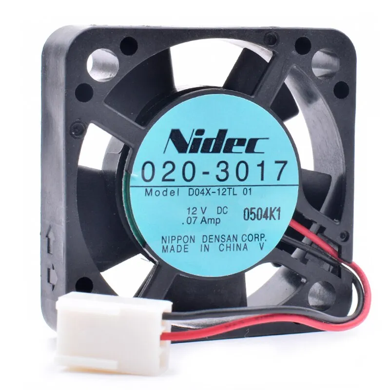 Nidec D04X-12TL DC12V 0.07A double ball very quiet cooling fan Nidec D04X-12TL DC12V 0.07A double ball very quiet cooling fan