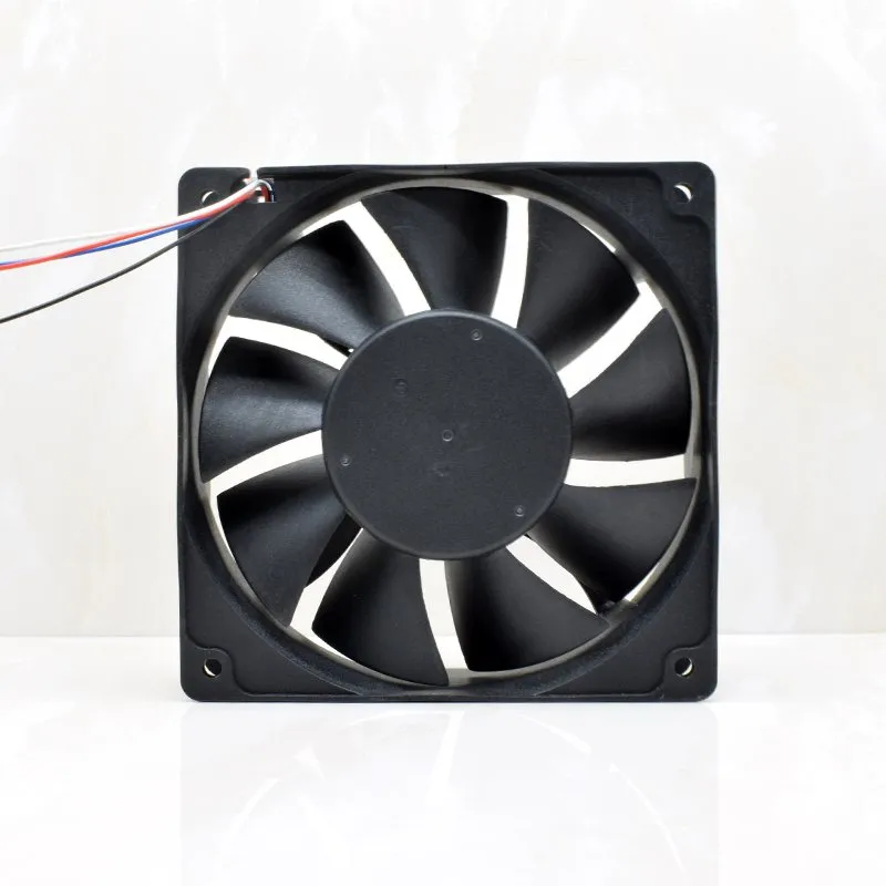 ADDA AD1248HB-F9BGP DC48V 0.52A 4-wire 12CM cooling fan ADDA AD1248HB-F9BGP DC48V 0.52A 4-wire 12CM cooling fan