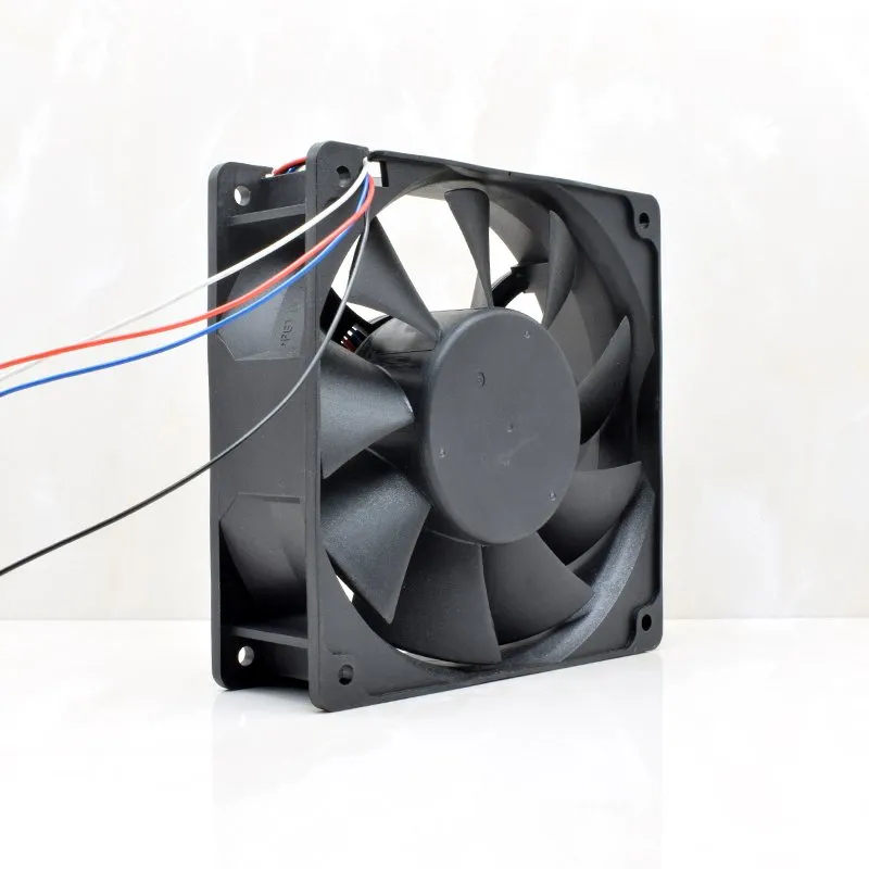 ADDA AD1248HB-F9BGP DC48V 0.52A 4-wire 12CM cooling fan ADDA AD1248HB-F9BGP DC48V 0.52A 4-wire 12CM cooling fan
