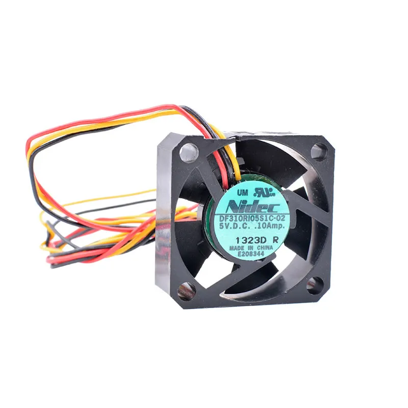 Nidec DF310R105S1C-02 DC5V 0.10A winds hydraulic bearing cooling fan Nidec DF310R105S1C-02 DC5V 0.10A winds hydraulic bearing cooling fan