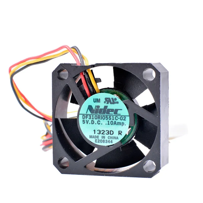 Nidec DF310R105S1C-02 DC5V 0.10A winds hydraulic bearing cooling fan Nidec DF310R105S1C-02 DC5V 0.10A winds hydraulic bearing cooling fan