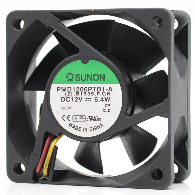 SUNON PMD1206PTB1-A DC12V 3.9W 6cm high quality cooling fan SUNON PMD1206PTB1-A DC12V 3.9W 6cm high quality cooling fan