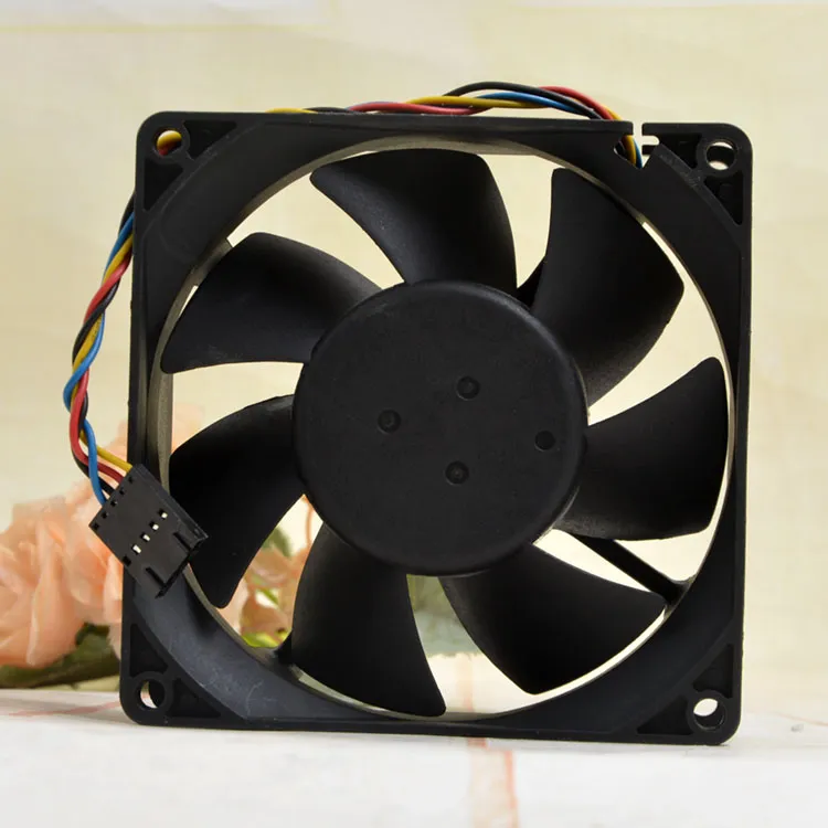 FOXCONN PV903212PSPF 0B DC12V 7.2W 0.6A 4-Wires Double Ball Bearing Axial Cooling Fan FOXCONN PV903212PSPF 0B DC12V 7.2W 0.6A 4-Wires Double Ball Bearing Axial Cooling Fan