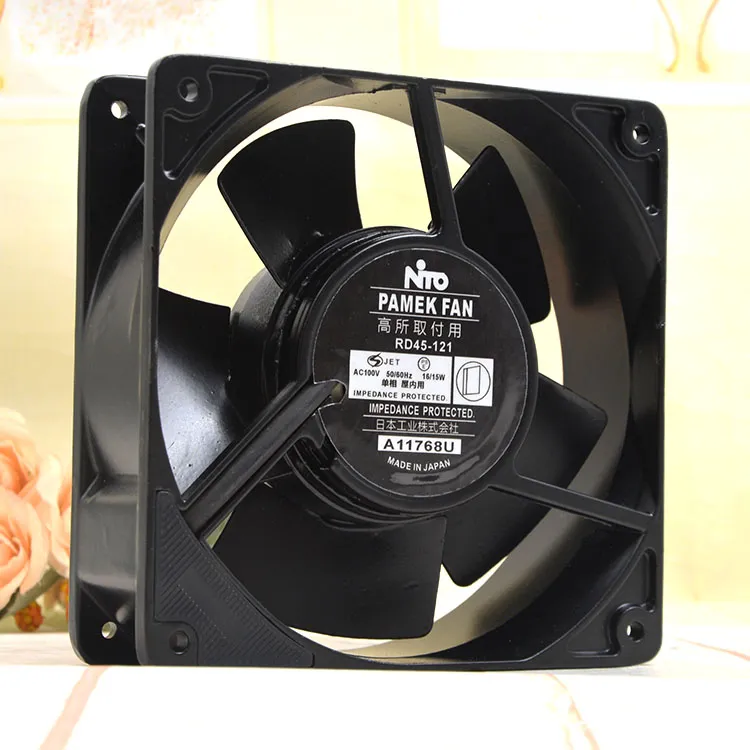NTO PAMEK FAN RD45-121 AC100V 15/16W cooling fan NTO PAMEK FAN RD45-121 AC100V 15/16W cooling fan