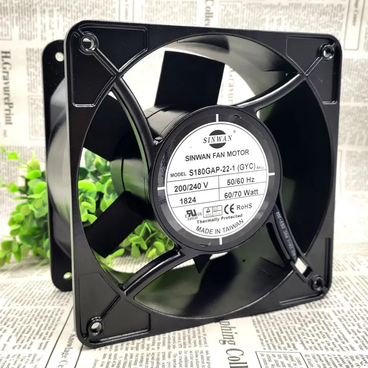 SINWAN S180GAP-22-1 AC200/240V 60W cooling fan SINWAN S180GAP-22-1 AC200/240V 60W cooling fan