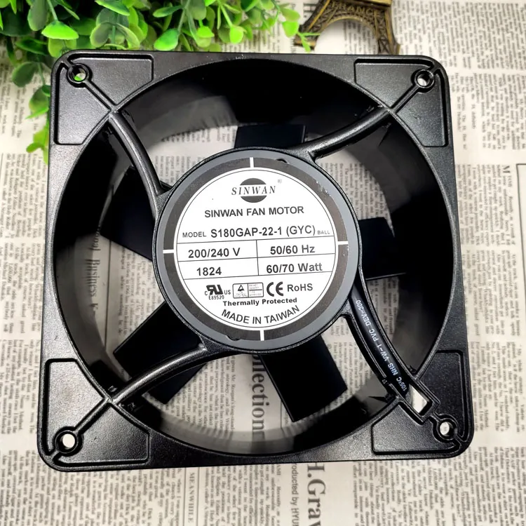 SINWAN S180GAP-22-1 AC200/240V 60W cooling fan SINWAN S180GAP-22-1 AC200/240V 60W cooling fan