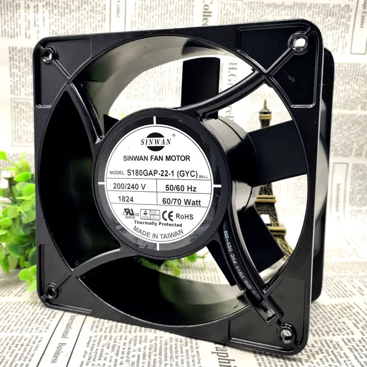 SINWAN S180GAP-22-1 AC200/240V 60W cooling fan SINWAN S180GAP-22-1 AC200/240V 60W cooling fan