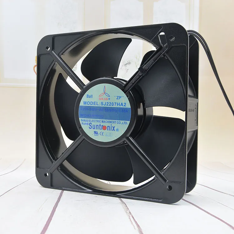 SAN JU SJ2207HA2 AC 220V 20cm 0.45a cooling fan SAN JU SJ2207HA2 AC 220V 20cm 0.45a cooling fan