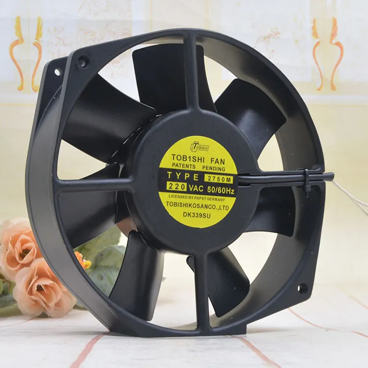 TOBISHI FAN TYPE2750M 220VAC 50/60Hz cooling fan TOBISHI FAN TYPE2750M 220VAC 50/60Hz cooling fan