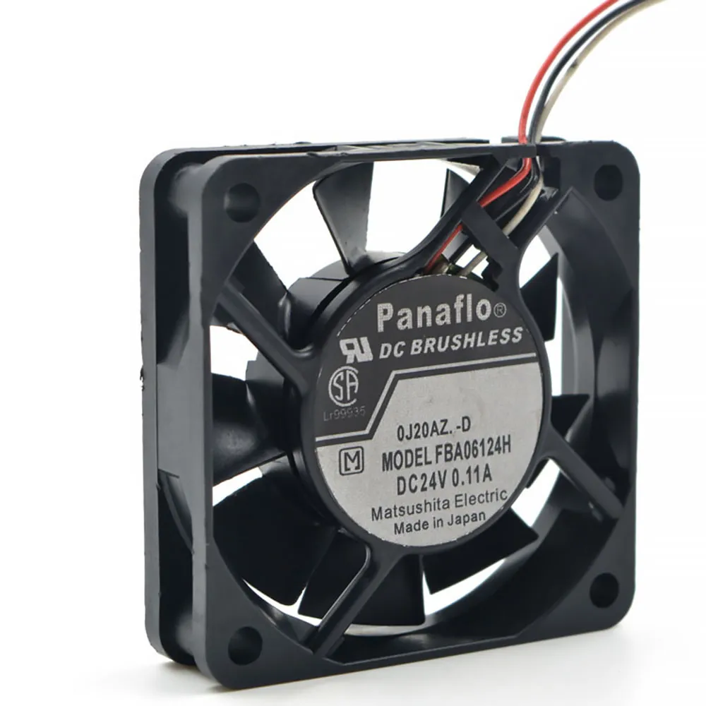 Panaflo FBA06124H DC24V 0.11A inverter axial cooling fan Panaflo FBA06124H DC24V 0.11A inverter axial cooling fan