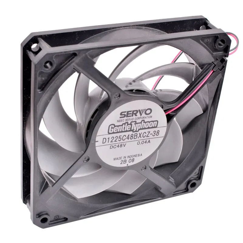 SERVO D1225C48BXCZ-38 DC48V 0.04A 2-wire quiet inverter cooling fan SERVO D1225C48BXCZ-38 DC48V 0.04A 2-wire quiet inverter cooling fan