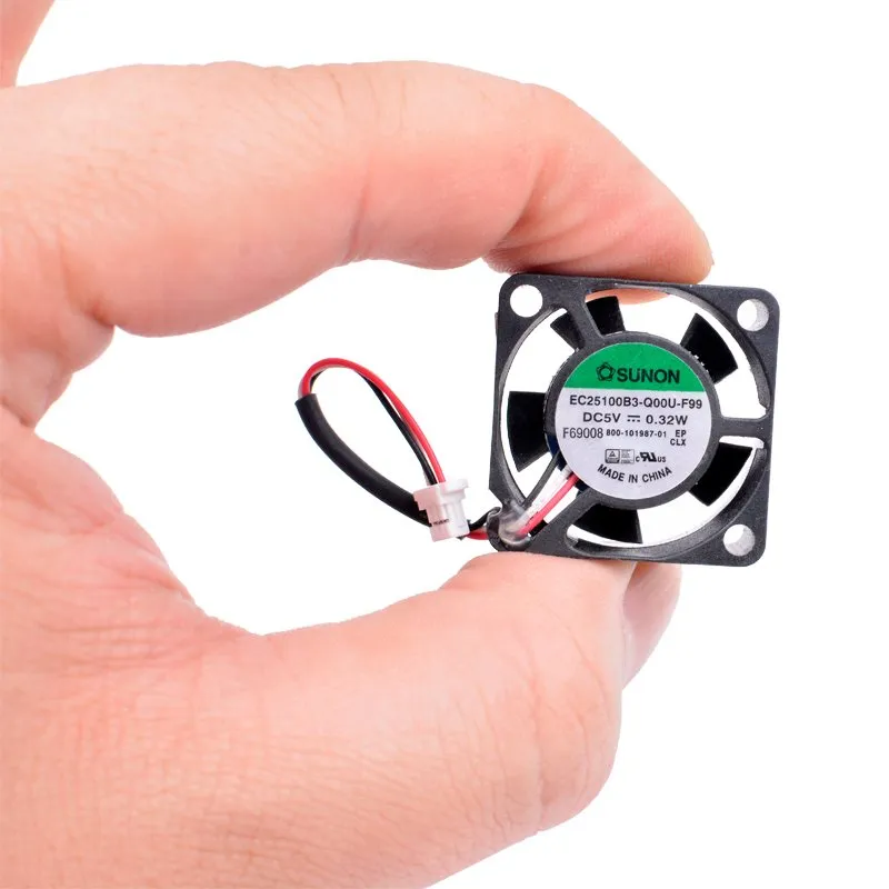 Sunon EC25100B3-Q00U-F99 DC5V 0.32W 3lines quiet small cooling fan Sunon EC25100B3-Q00U-F99 DC5V 0.32W 3lines quiet small cooling fan