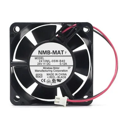NMB 2410ML-05W-B40 DC24V 0.12A Inverter cooling fan NMB 2410ML-05W-B40 DC24V 0.12A Inverter cooling fan