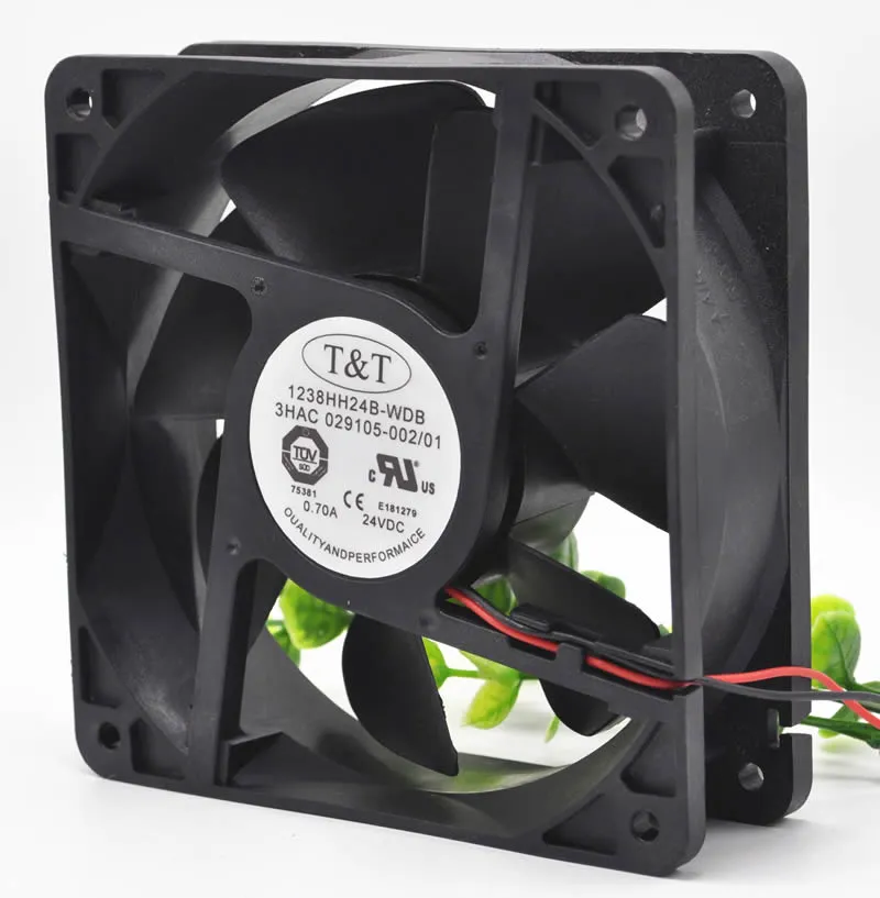 T&T 1238HH24B-WDB 3HAC 029105-002 ABB Robot controller cooling fan T&T 1238HH24B-WDB 3HAC 029105-002 ABB Robot controller cooling fan