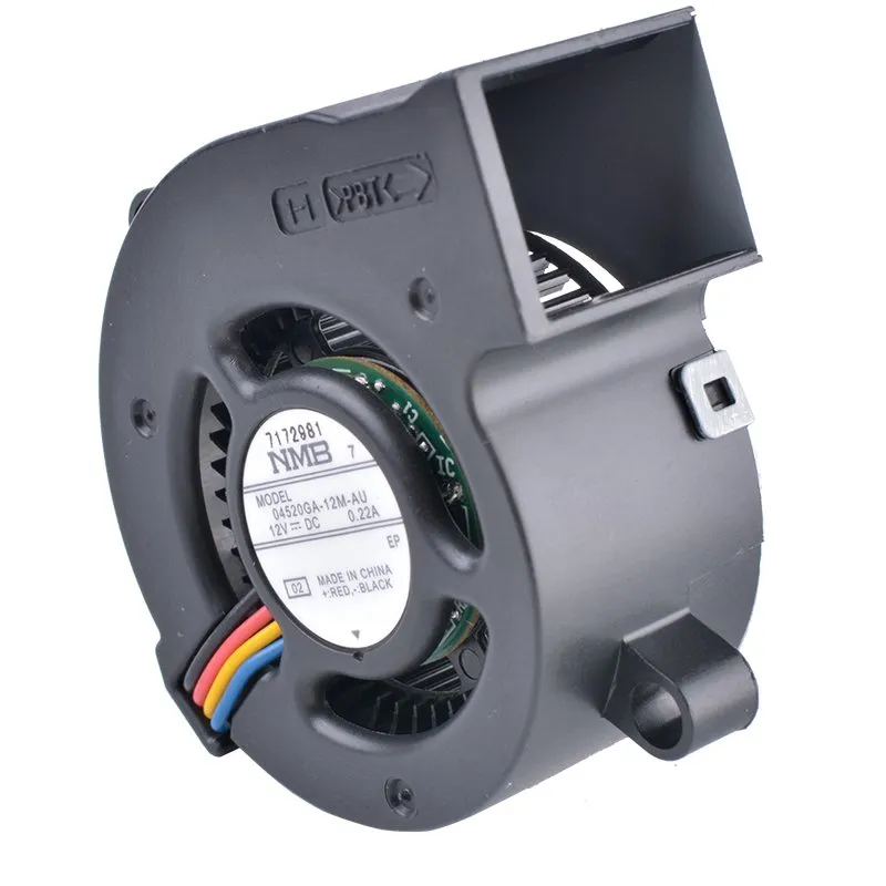 NMB 04520GA-12M-AU 12V 0.22A 4-wire centrifugal turbine blower cooling fan NMB 04520GA-12M-AU 12V 0.22A 4-wire centrifugal turbine blower cooling fan