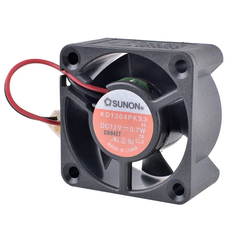 SUNON KD1204PKS3 DC12V 0.7W 2-wire DIY quiet cooling fan SUNON KD1204PKS3 DC12V 0.7W 2-wire DIY quiet cooling fan